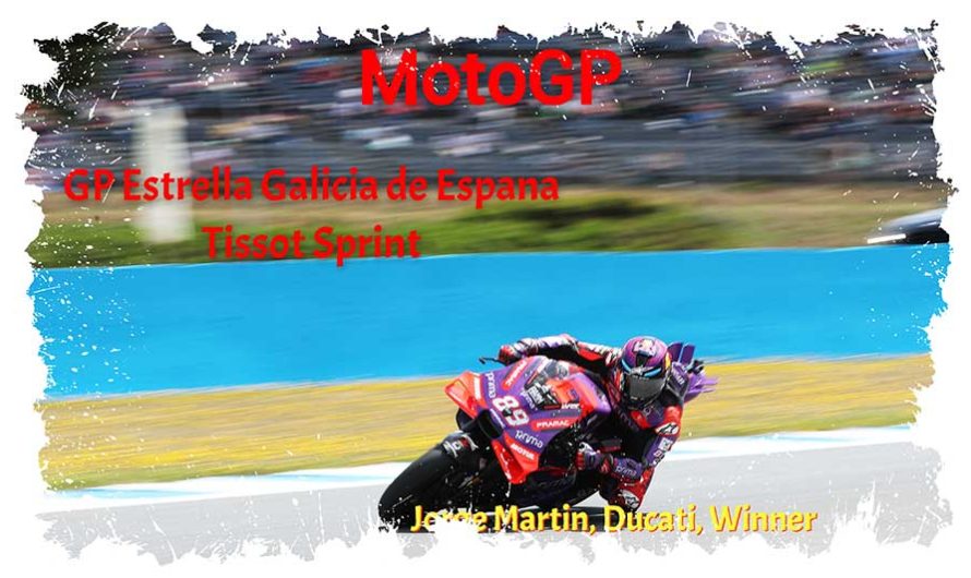 MotoGP, Jorge Martin touche le jackpot dans une Tissot Sprint de folie à Jerez