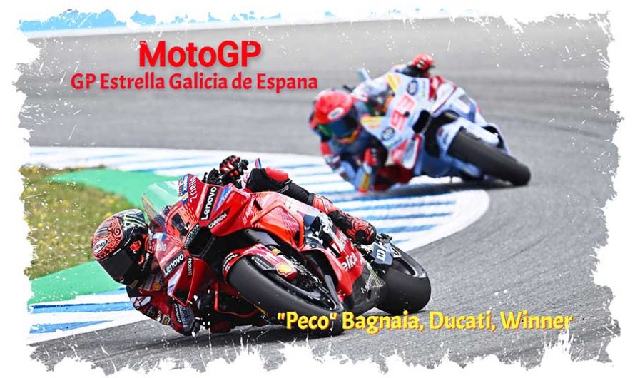 MotoGP, combat de grands remporté par « Peco » Bagnaia face à Marc Marquez à Jerez