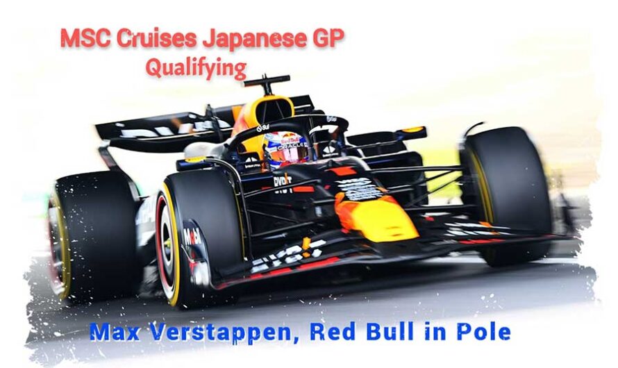 Max Verstappen signe la pole position du Grand Prix du Japon devant Perez et Norris