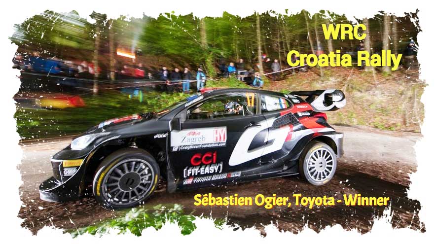 WRC, Sébastien Ogier, la victoire au bout du suspense au Rallye de Croatie