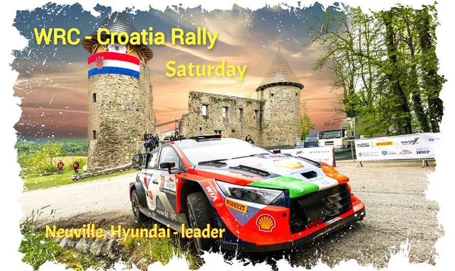 WRC, Croatie, Thierry Neuville en tête d’une bataille titanesque à trois, samedi