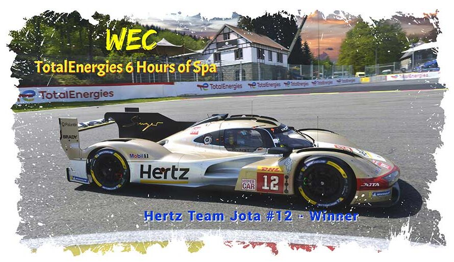 WEC, Hertz Team JOTA remporte sa première victoire en Hypercar lors des TotalEnergies 6 Heures de Spa-Francorchamps