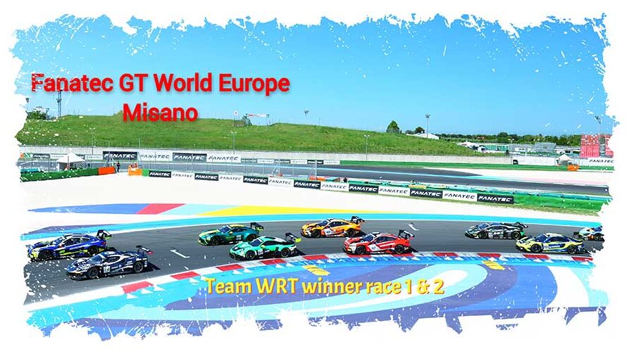 Fanatec GT World Europe, Team WRT remporte les courses 1 & 2 à Misano