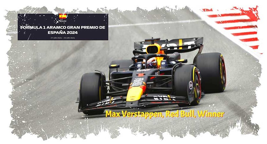 Max Verstappen résiste à Norris pour remporter un Grand Prix d’Espagne très serré, tandis qu’Hamilton monte sur le podium pour la première fois en 2024