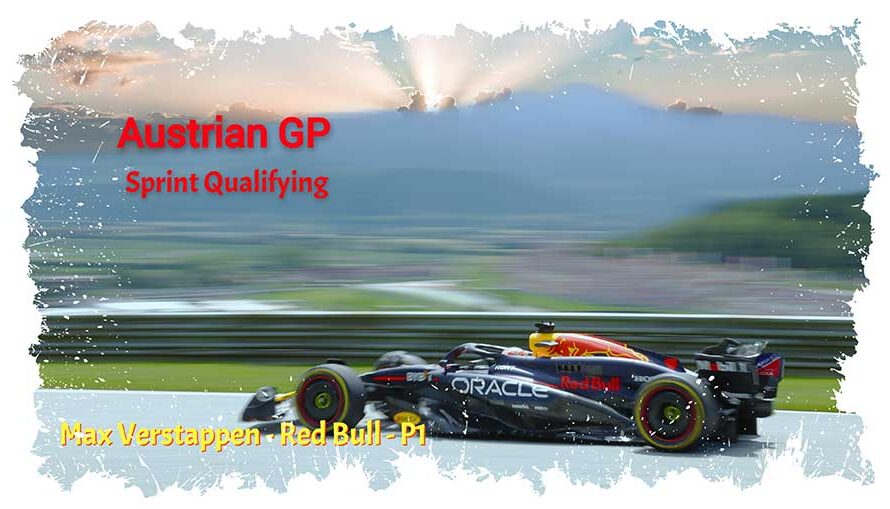 Max Verstappen devance Norris de 0.093s pour la pole position des qualifications du sprint en Autriche