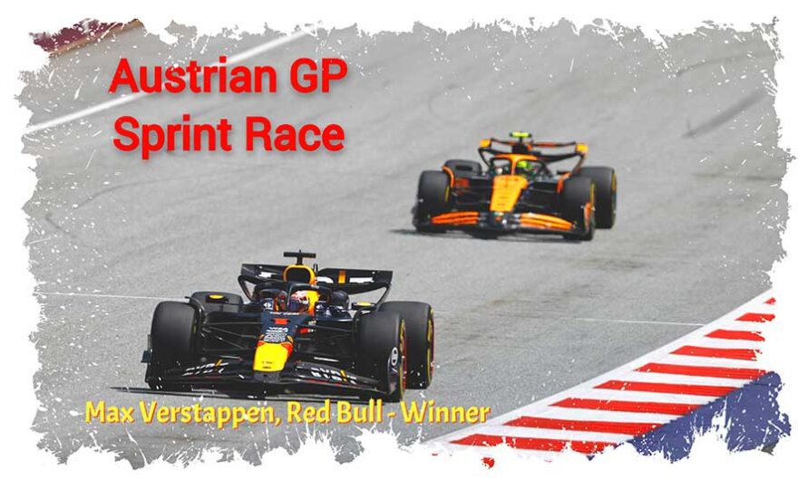 Max Verstappen s’impose face à Piastri et Norris au terme d’une épique bataille sprint en Autriche