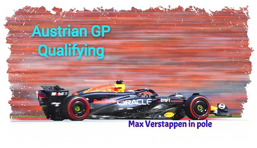 Max Verstappen s’empare de la pole position en Autriche et devance Norris et Russell