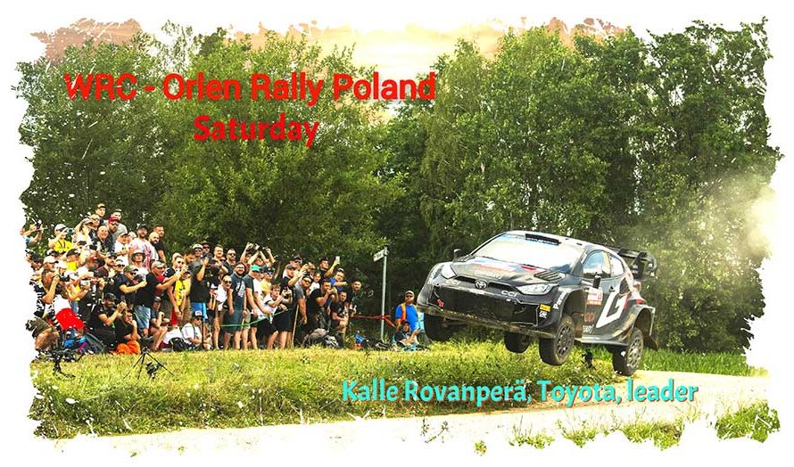WRC, Kalle Rovanperä en dominateur, prend les commandes en Pologne, samedi