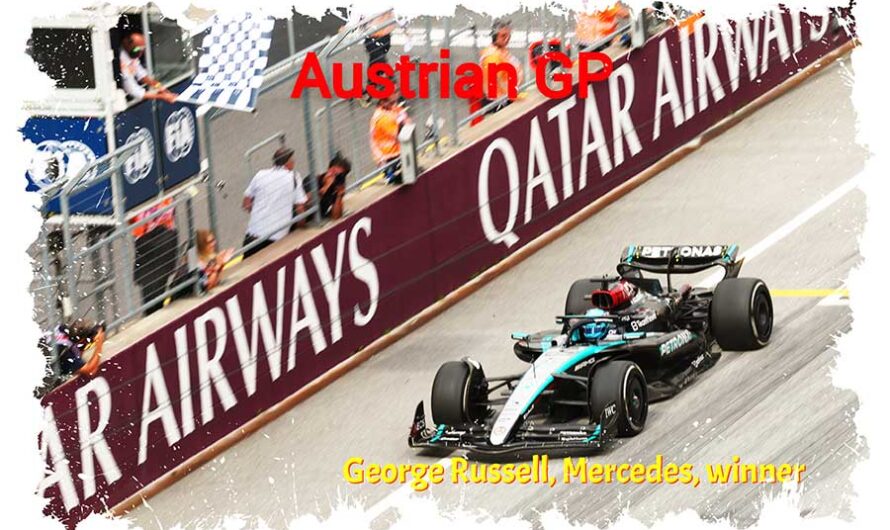 George Russell remporte une victoire surprise en Autriche après que Verstappen et Norris se soient spectaculairement heurtés