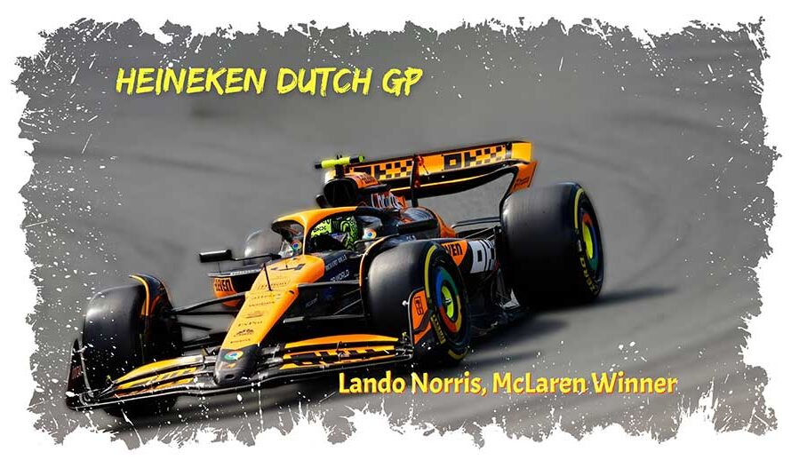 Victoire éclatante de Lando Norris sur les terres de Verstappen au GP des Pays-Bas