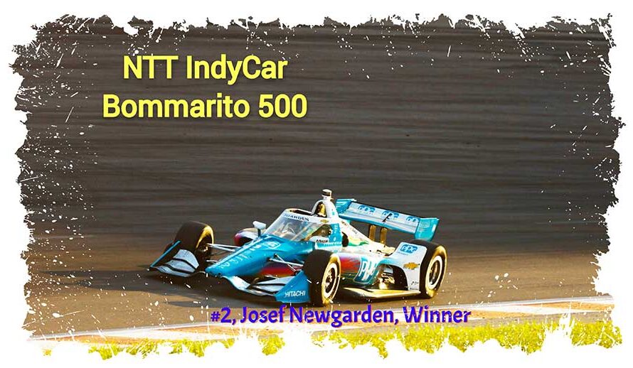 NTT IndyCar, Josef Newgarden (à nouveau) gagne au World Wide Technology Raceway