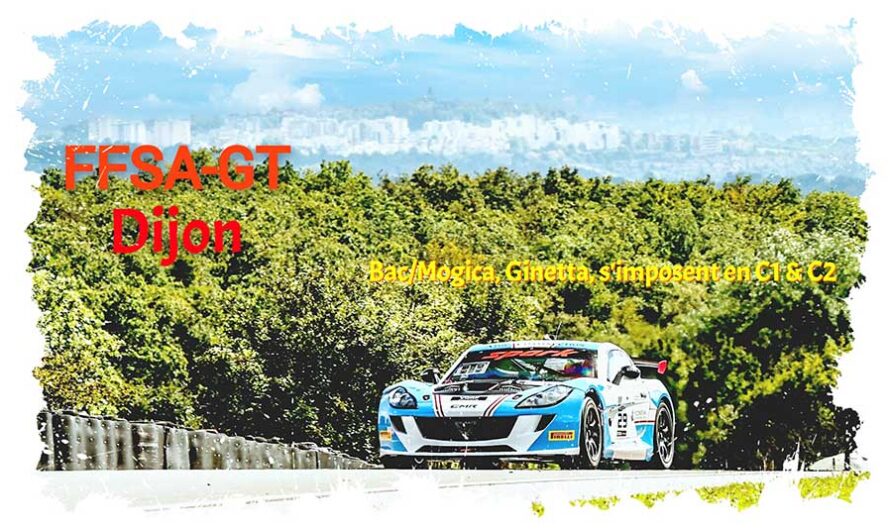 FFSA-GT, Hugo Bac et Hugo Mogica remportent les courses une et deux