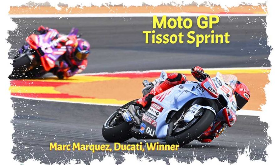 MotoGP, Marc Marquez tyrannise ses rivaux pour remporter une Tissot Sprint de rêve en Aragon