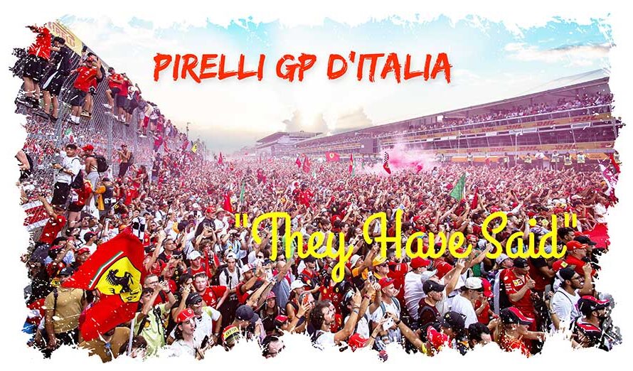 GP d’Italie, ils ont dit…