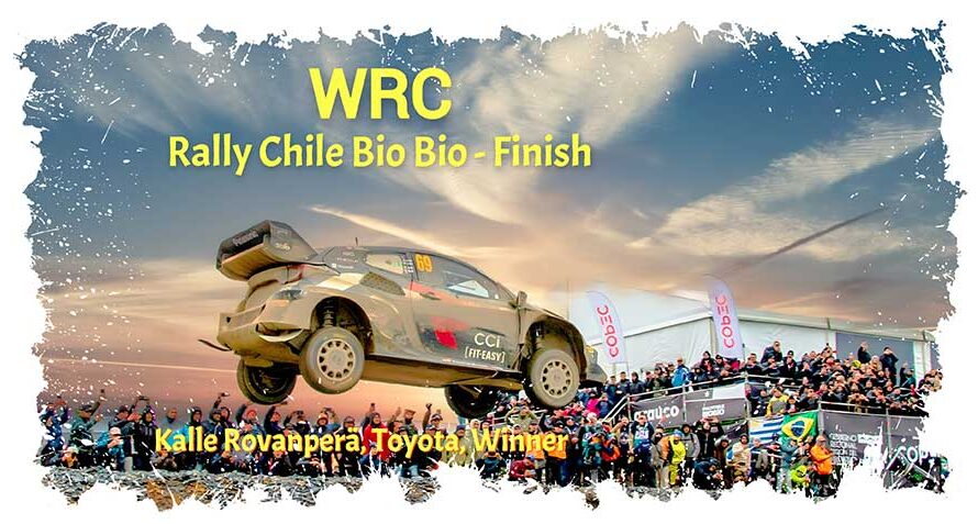 WRC, Kalle Rovanperä triomphe dans les conditions difficiles du Rallye du Chili Bio Bío