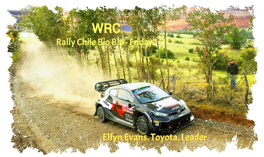 WRC, Elfyn Evans prend la tête au Chili après une décision des commissaires