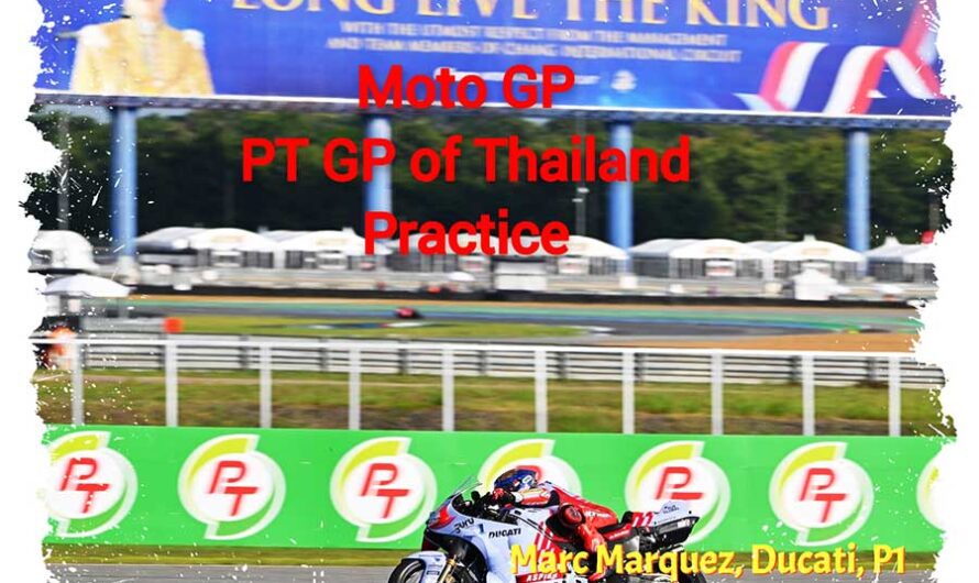 Moto GP, Marc Márquez établi le nouveau record de la piste de Buriram en Thaïlande, en Practice, Zarco qualifié !