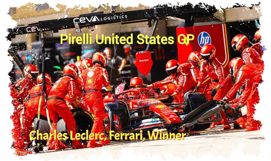 GP des Etats Unis, doublé Ferrari, Charles Leclerc vainqueur, la Scuderia revient dans le jeu au Championnat