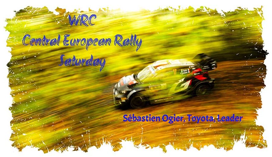 WRC, Sébastien Ogier s’installe en tête du rallye d’Europe centrale, samedi