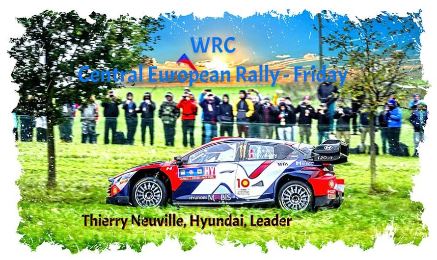 WRC, Thierry Neuville renforce ses espoirs de titre vendredi en Europe centrale