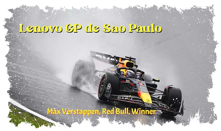 Max Verstappen, au sommet, remporte le chaotique Grand Prix de Sao Paulo, les Alpine signent un double podium de choc