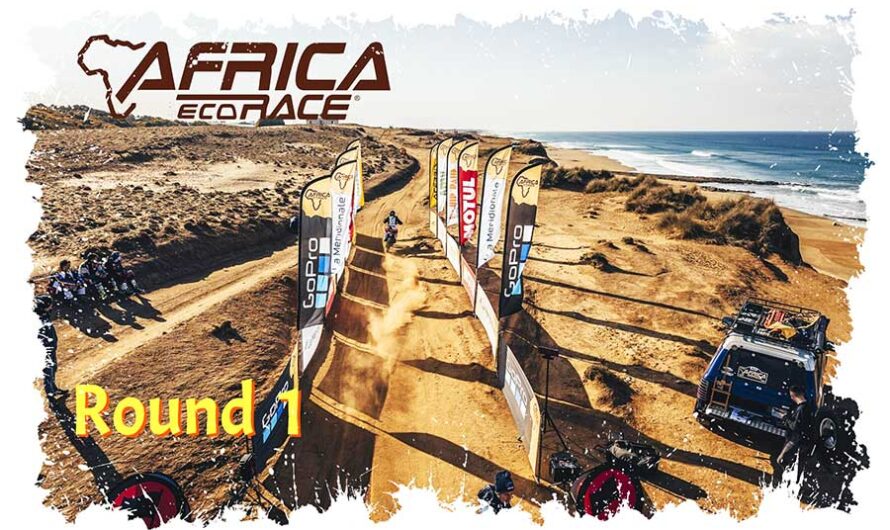 Africa Eco Race, étape 1, La course a débuté avec une épreuve 100% sable